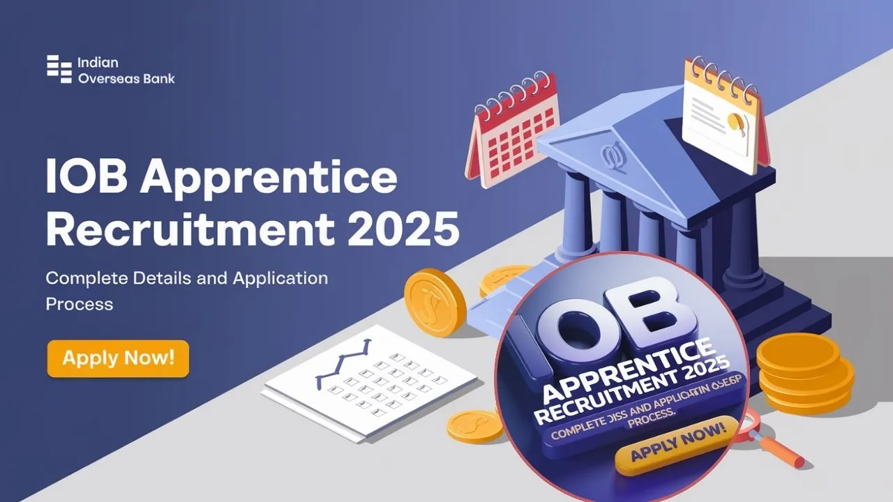 IOB Apprentice Recruitment 2025