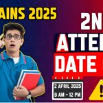 JEE Mains 2nd Attempt Date 2025