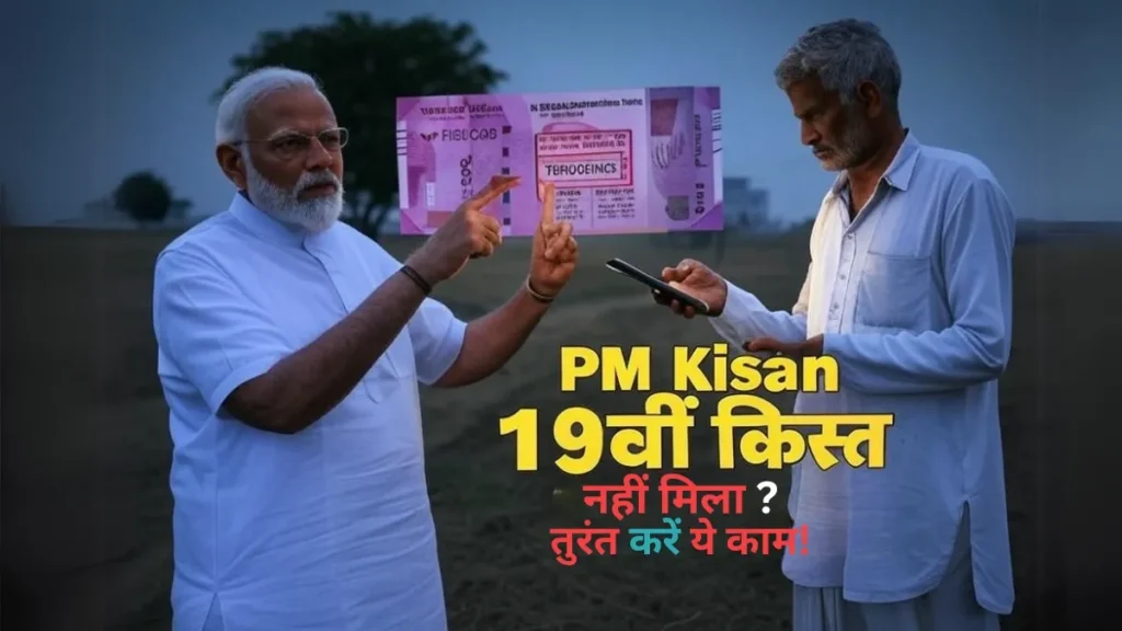 PM Kisan 19वीं किस्त pm kisan 19th installment not recived into ac do this now
