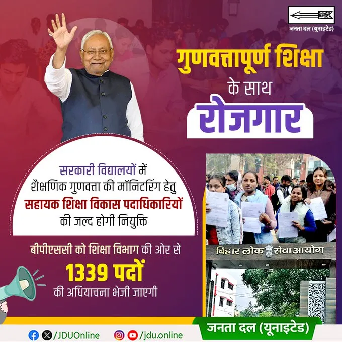 Bihar AEDO Recruitment 2025 1399 Post Bihar AEDO Recruitment 2025 1399 Post