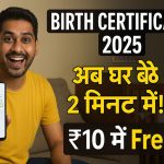 Birth Certificate Online 2025