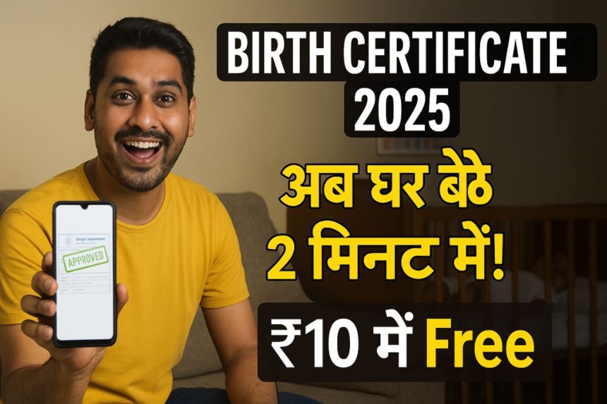 Birth Certificate Online 2025