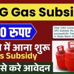 LPG Gas Subsidy