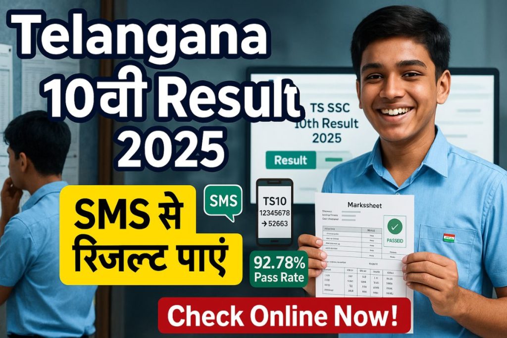 Telangana SSC 10th Result 2025