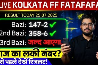 Kolkata FF Fatafat Result Today