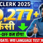 IBPS Clerk 2025 Vacancies