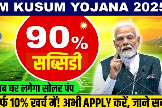 PM Kusum Yojana Phase 3 Apply Online 2025