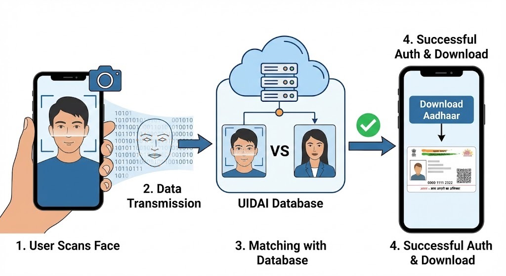 Diagram of Face Authentication Process Diagram of Face Authentication Process