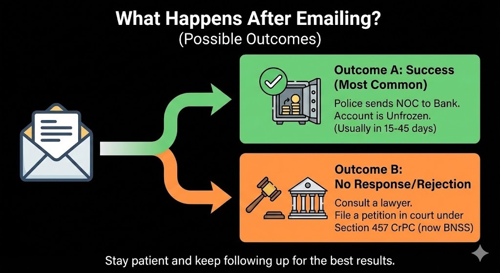 What Happens After Sending Representation Email to Police