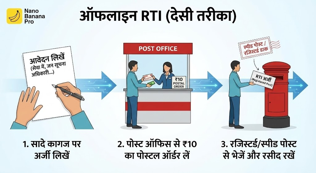 RTI Offline Application Process RTI Offline Application Process