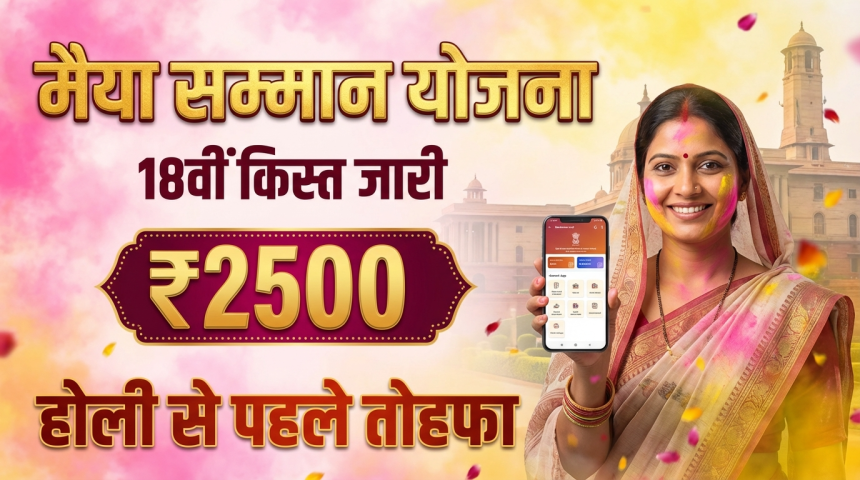 Maiya Samman Yojana 18th Installment