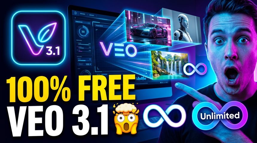 NEW Free Ai Video Generator 2026 | Best AI Video Creator Generate Unlimited AI Video WIth VEO 3.1