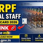 CRPF Admit Card 2026