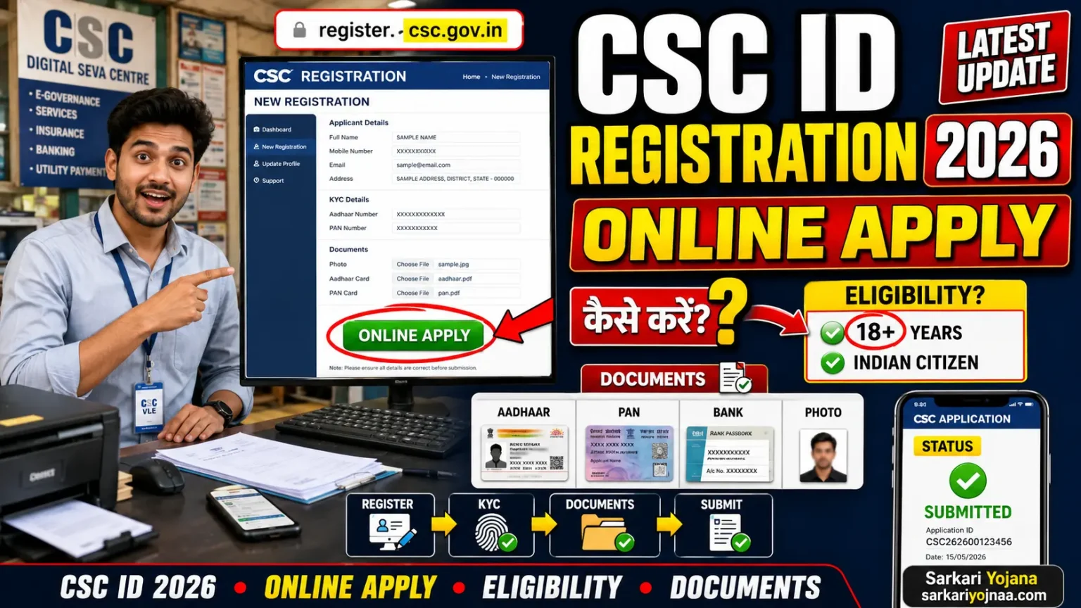 CSC Registertion
