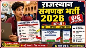Rajasthan Sanganak Recruitment 2026: राजस्थान संगणक भर्ती 2026 | नई भर्ती, पद, योग्यता, आवेदन तिथि व Latest Update