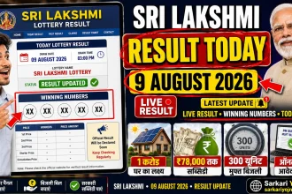 Sri Lakshmi Lottery Result